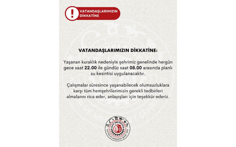 Su Kesintisi