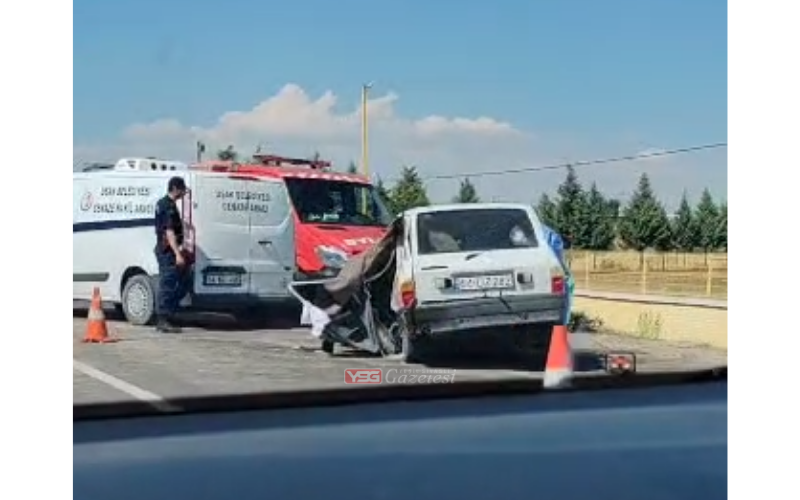 Uşak Çıkışı Kaza1