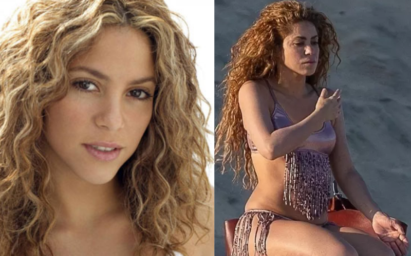Shakira Makyajsız