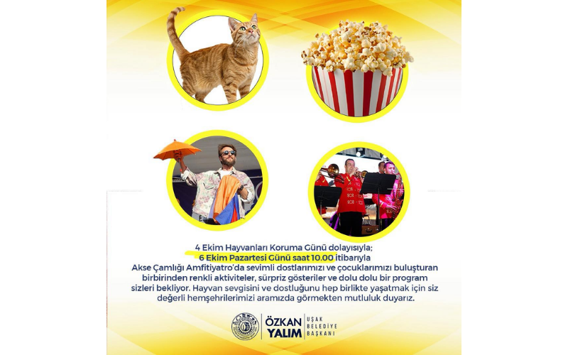 Uşak Bld Hayvanları Koruma Günü