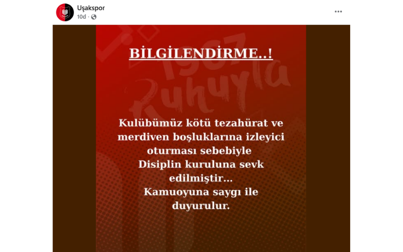Uşakspor Disiplin Kurulu2