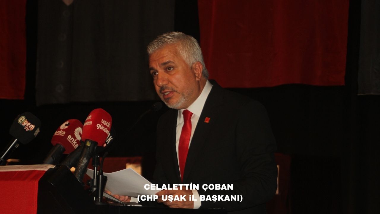 Celaletti̇n Çoban (Chp Uşak Il Başkani)