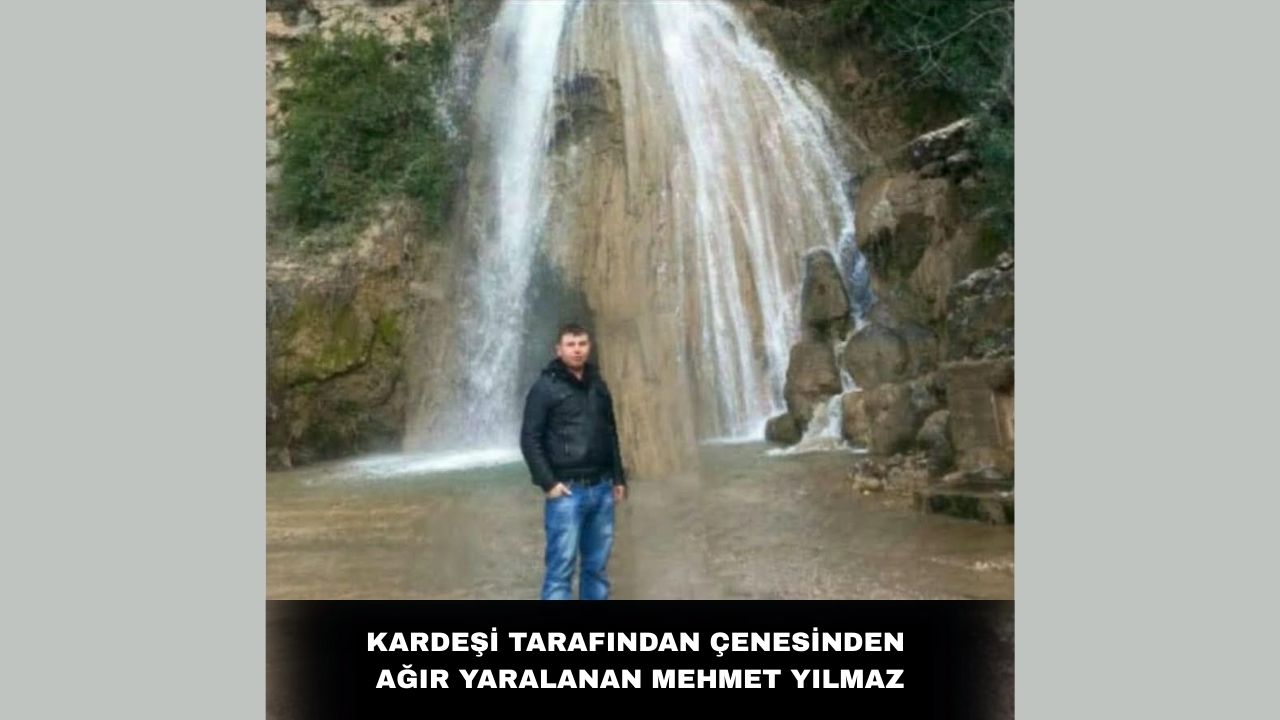 Kardeşi̇ Tarafindan Çenesi̇nden Ağir Yaralanan Mehmet Yilmaz