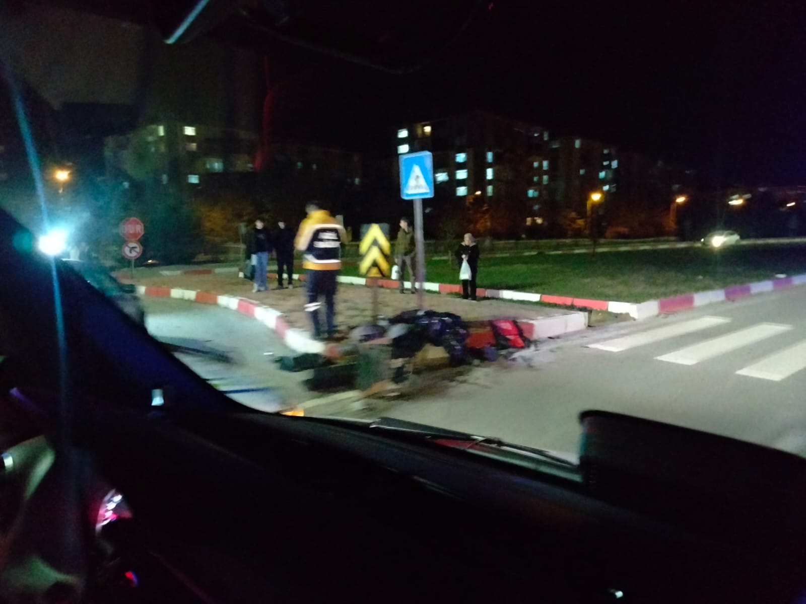 Uşak Moto Kaza Kavşak