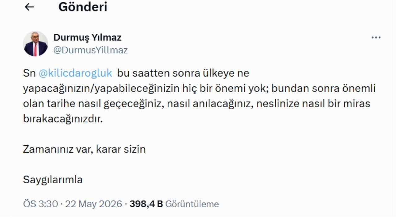 Durmuşyılmaz X