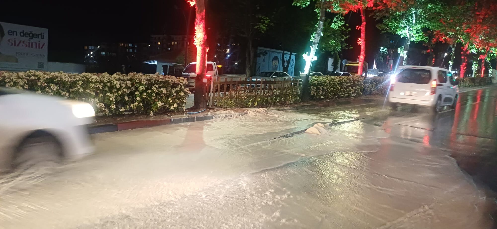 Uşak Su Patladı