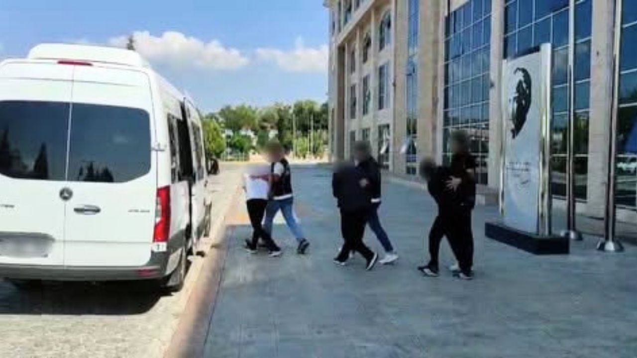 Uşak'ta kesinleşmiş hapis cezası bulunan 5 kişi yakalandı