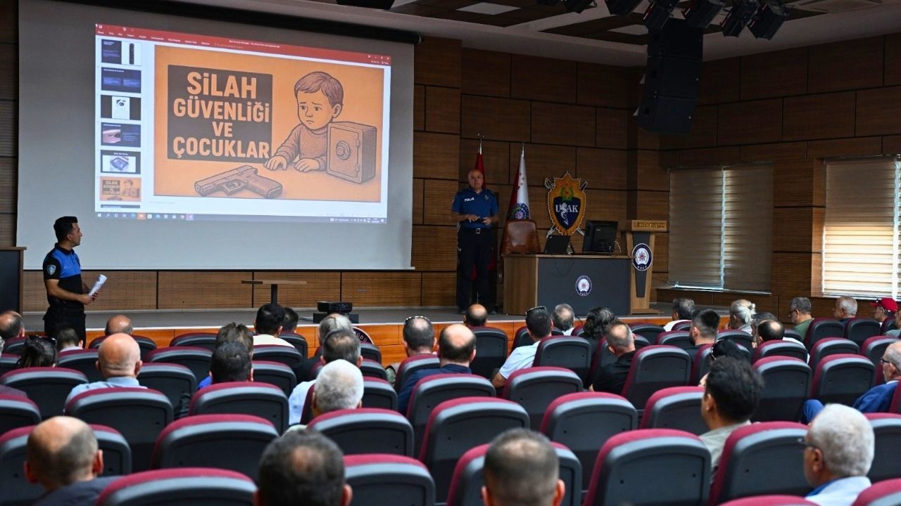 Uşak Emniyeti’nden Silah Sahiplerine Önemli Uyarı