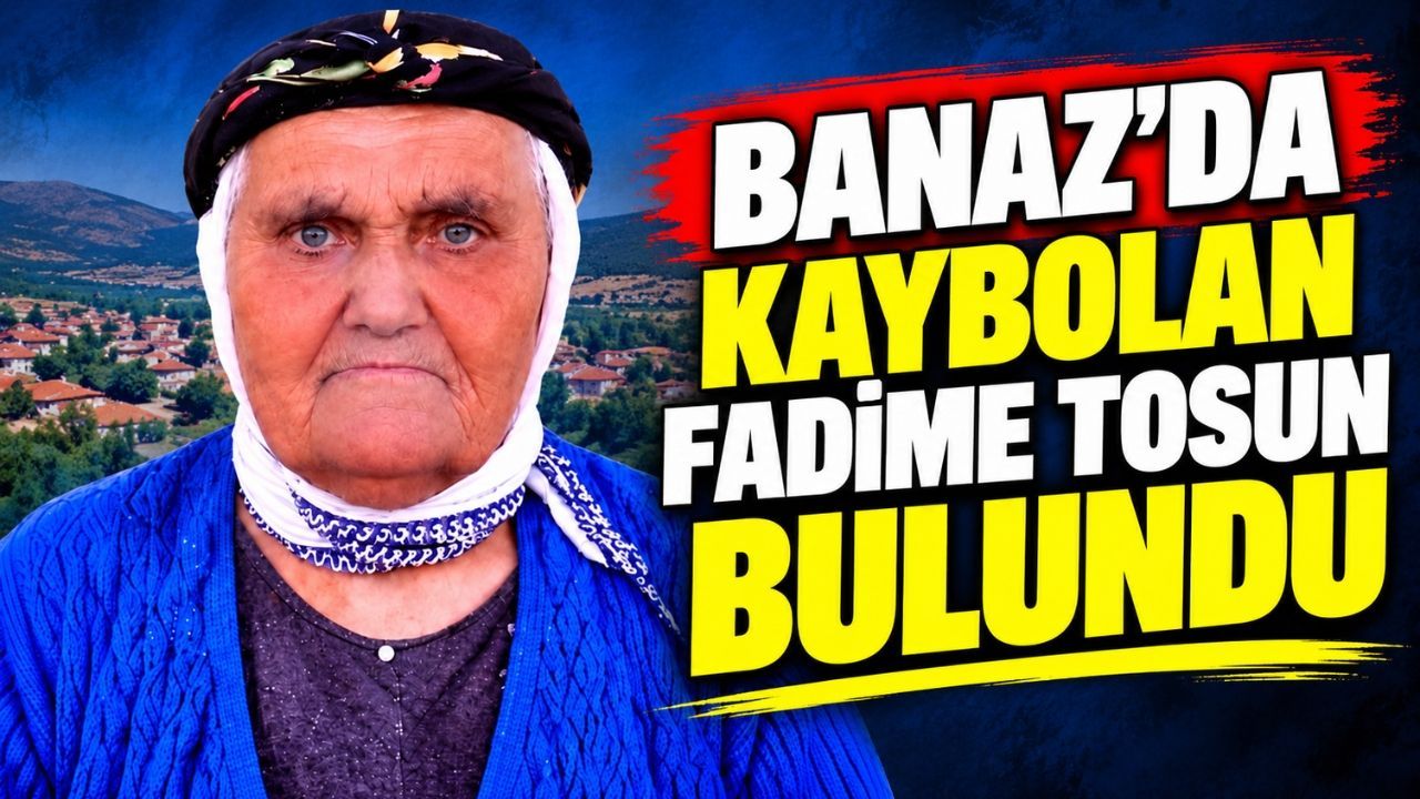Uşak’ta Kayıp Kadın Sağlıklı Olarak Bulundu