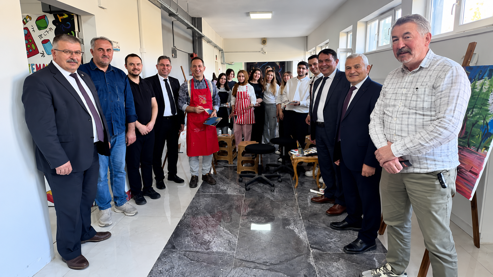 Uşak Banaz BİLSEM’de Sanat Çalıştayı’na Anlamlı Ziyaret