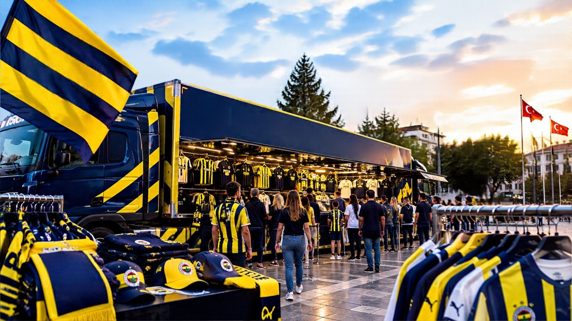 Fenerium Tırı Uşak’a Geliyor