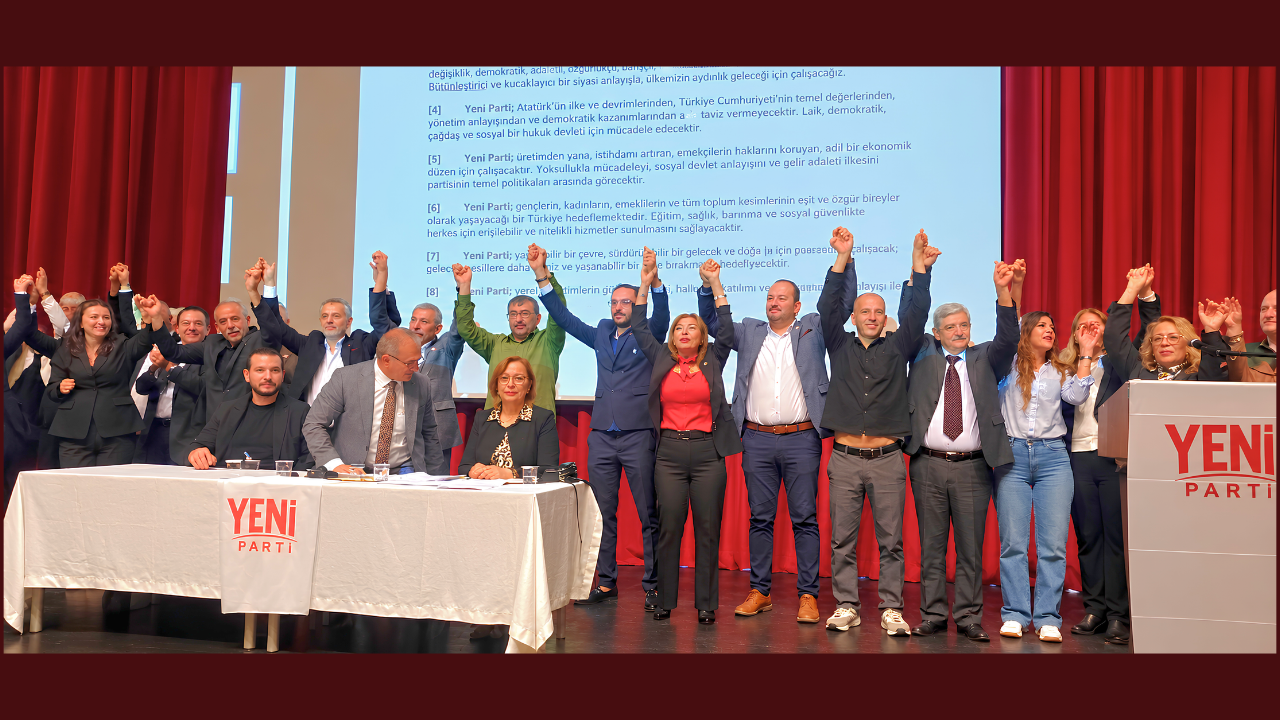 Yeni Parti Uşak 1. Olağan İl Kongresi Yapıldı