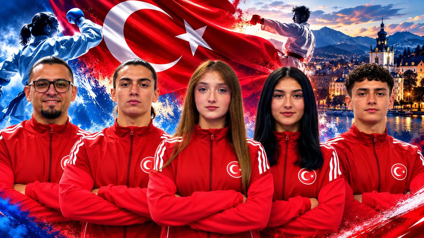 Uşak’tan 4 Karateci Dünya Şampiyonası’nda Türkiye’yi Temsil Edecek