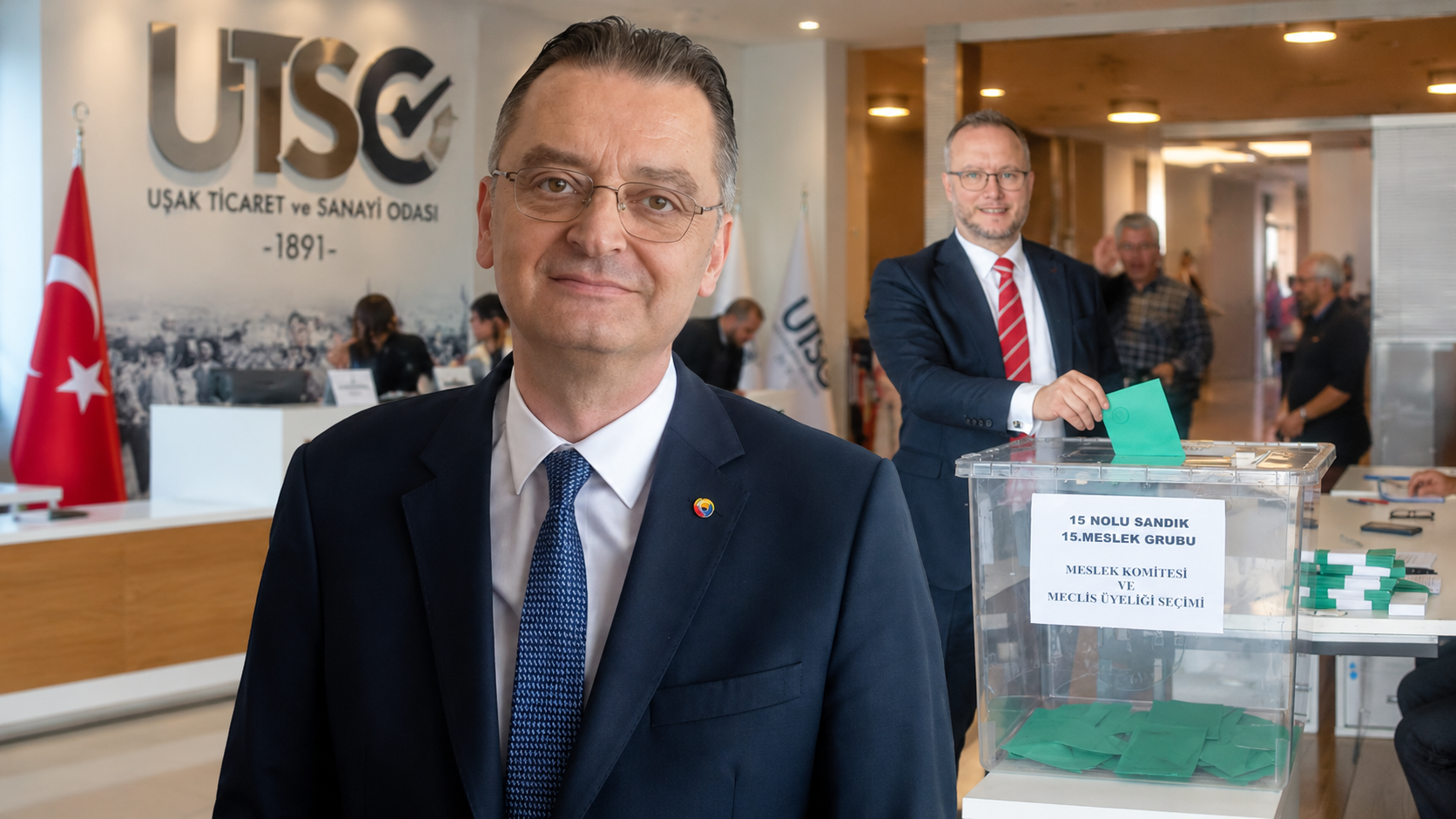 Uşak TSO Seçimleri Şenlik Havasında Geçiyor